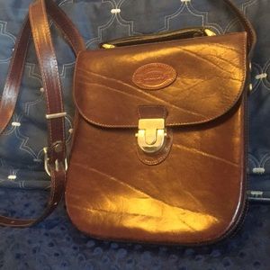 Vintage Oroton Structured Leather Crossbody Purse